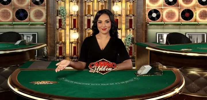 Casino Hold'em trò chơi bài đỏ đen chính hiệu