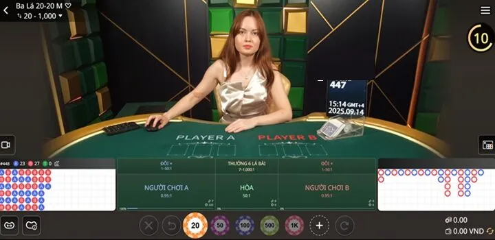 Cách bắt đầu một ván bài Teen Patti